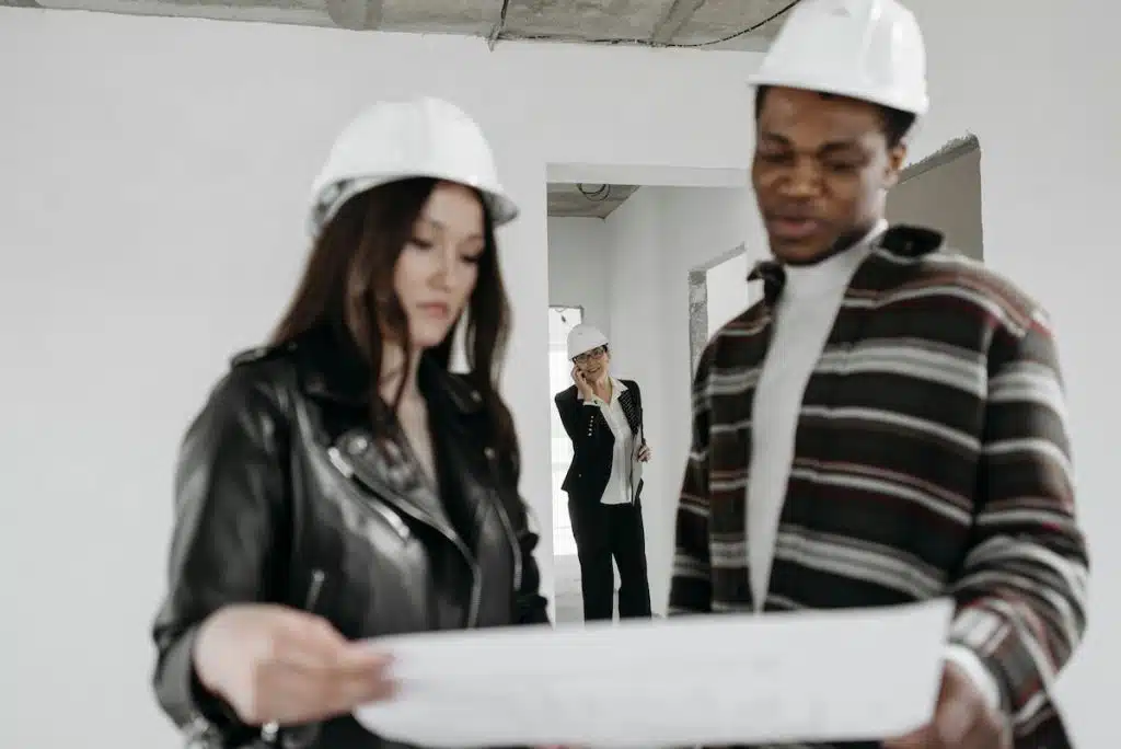 Man and Woman Looking at the Document