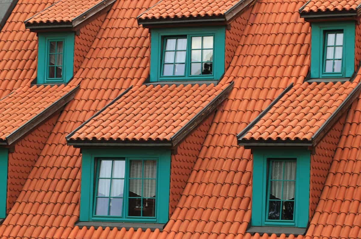 Orange-Shingles-on-Green-House