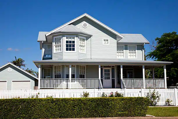 clapboard siding house